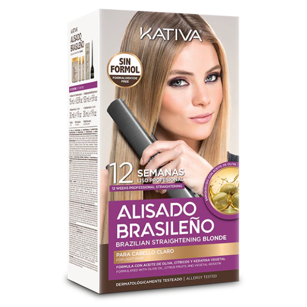 Kativa Keratin Brazilian Straightening Blonde