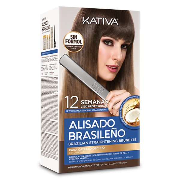 Kativa Keratin Brazilian Straightening Brunette