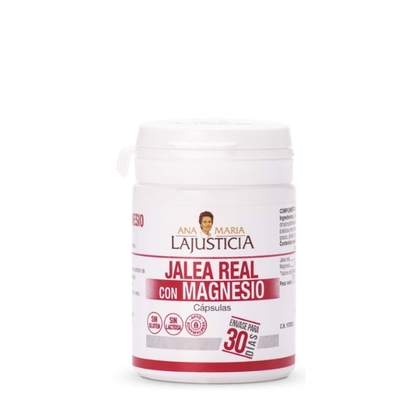 Jalea Real con Magnesio - 60 Comprimidos para 30 Días