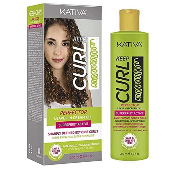 Kativa Keep Curl Perfector Leave-In Cream, 200ml
