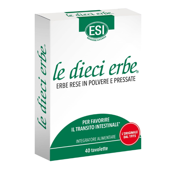 Esi Le Dieci Erbe, 40 comprimidos