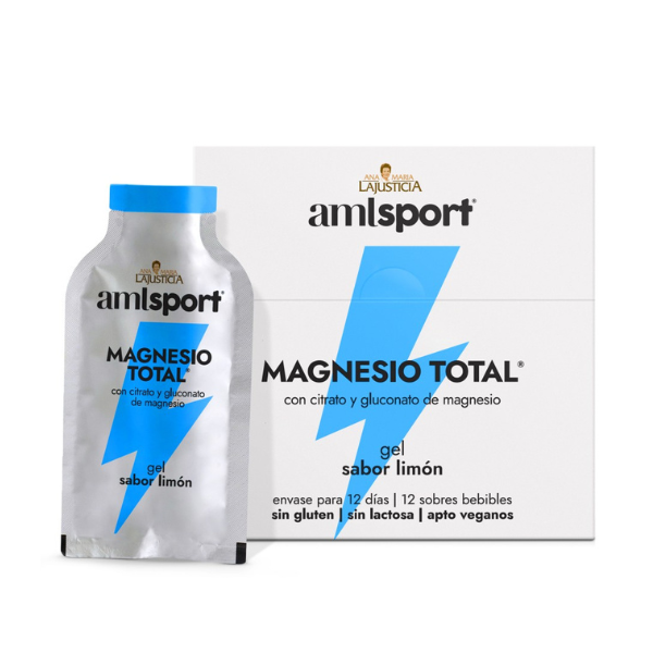 Gel de magnesio total, 12 sobres