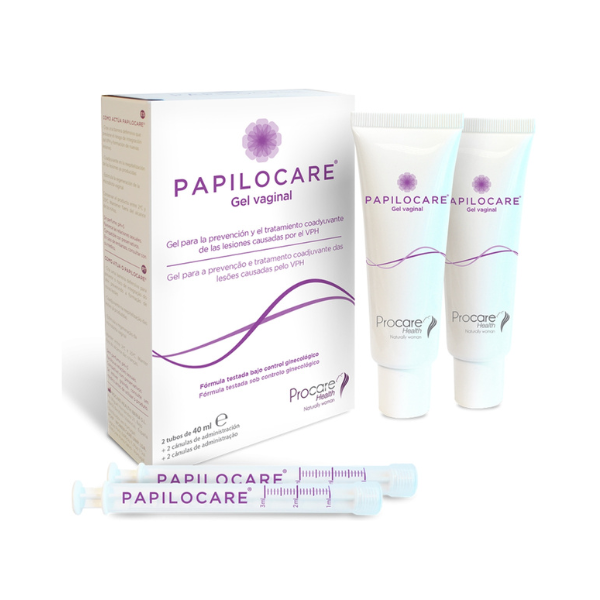 Papilocare Gel Vaginal, Tubos de 2 x 40 ml