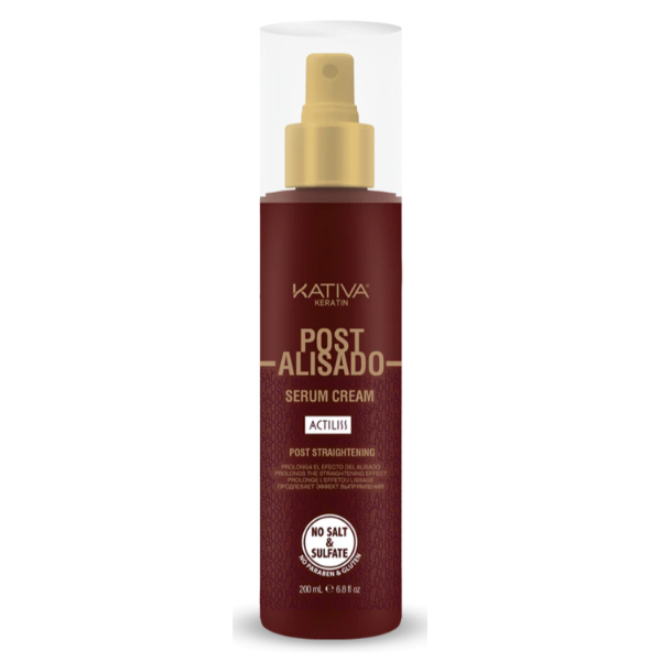 Kativa Keratin Actiliss Serum Post-Straightening Cream, 200ml
