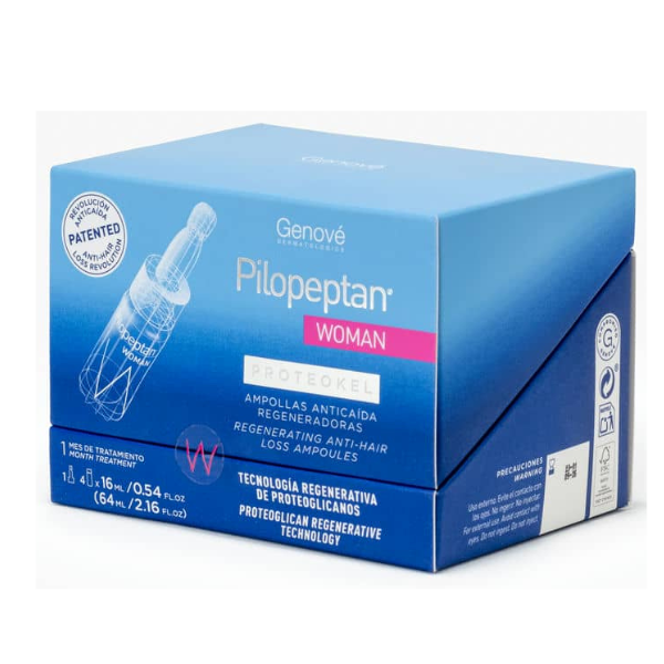 Genove Pilopeptan Mujer Proteokel, 4x 16ml