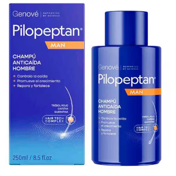 Champú anticaída Genove Pilopeptan, 250 ml
