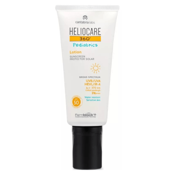 Loción pediátrica Heliocare 360º FPS 50, 200 ml