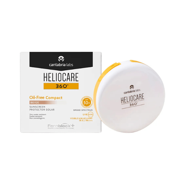 Heliocare 360 Oil-Free Compact SPF50 Beige, 10g