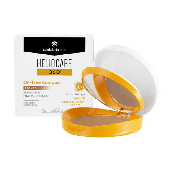 Heliocare 360 Oil-Free Compact SPF50 Bronze, 10g