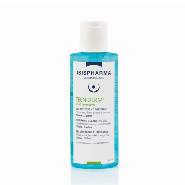 Isispharma Teen Derm Gel Sensitive, 100ML