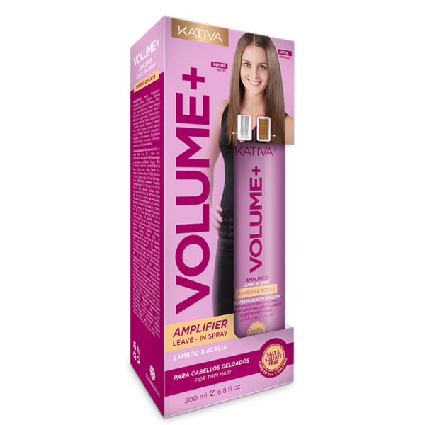Kativa Volume+ Amplifier Leave –In Spray, 500ml