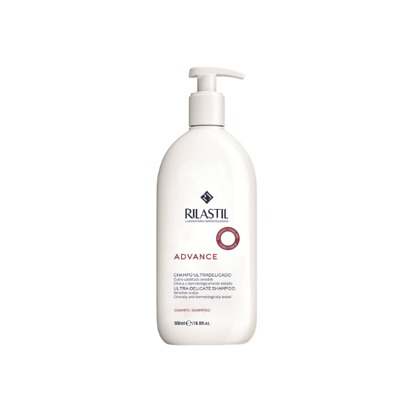 Champú ultra delicado Rilastil Advance, 500 ml