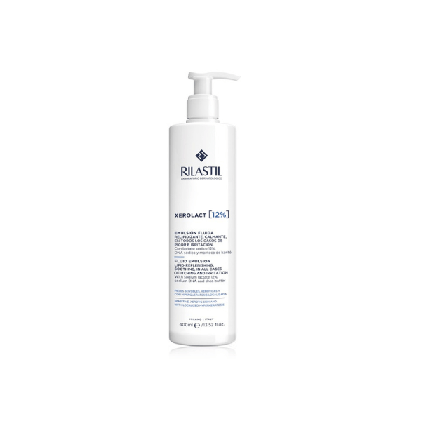 Rilastil Xerolact 12% Fluid Emulsion, 400ml