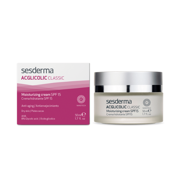 Sesderma Acglicolic Classic Hydrating Cream SPF 15, 50ml