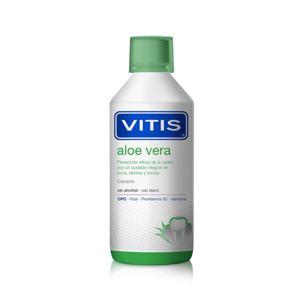 Enjuague bucal Vitis Aloe, 500 ml