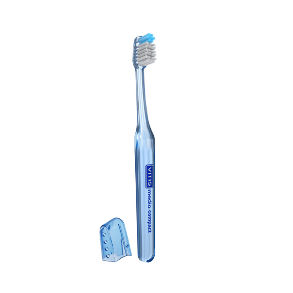 Cepillo de dientes Vitis Compact Medium