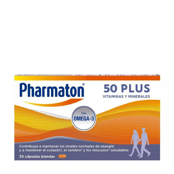 Pharmaton 50 Plus - 30 Tablets