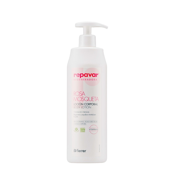 Repavar Body Lotion with Rosehip & Vitamin E, 500 ml