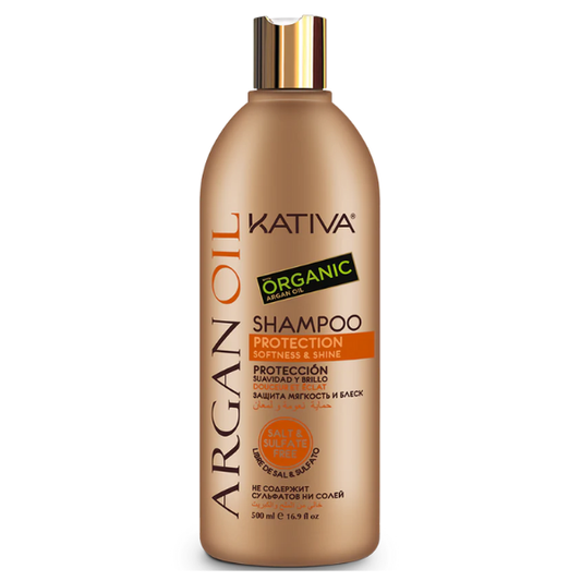 Champú con aceite de argán Kativa (250 ml-1000 ml) 
