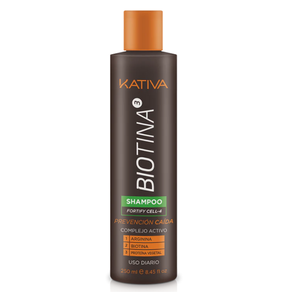 Champú Kativa Biotina, 250 ml 