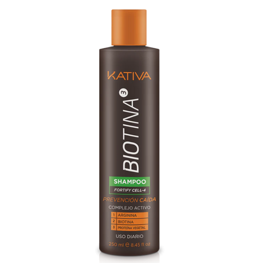 Champú Kativa Biotina, 250 ml 