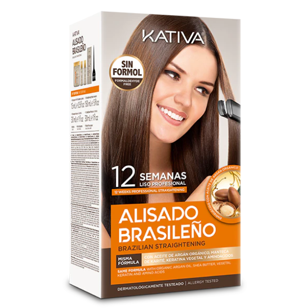 Kativa Keratin Brazilian Straightening Kit