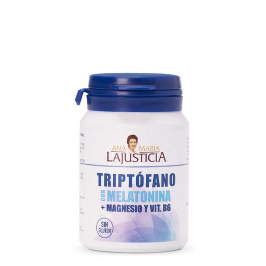 Tryptophan with Melatonin, Magnesium and Vitamin B6 - 60 Tablets for 30 Days
