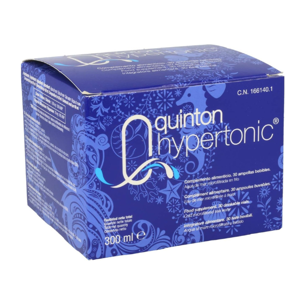 Quinton Hypertonic - Envase de 30 ampollas