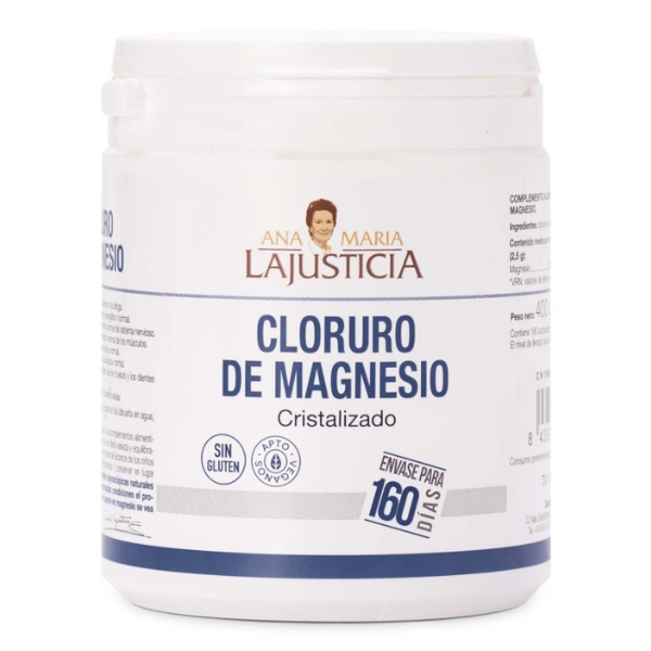 Cloruro de magnesio cristalizado - 400 g para 160 días