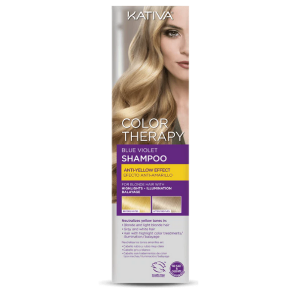 Kativa Color Therapy Blue Violet Shampoo, 250ml