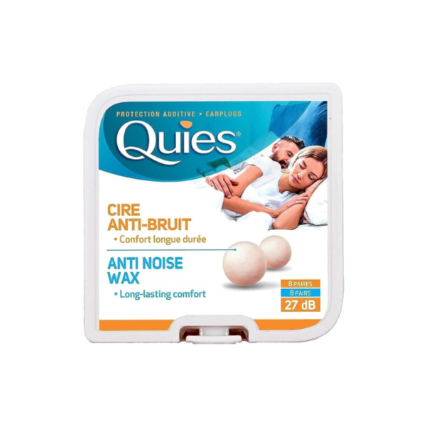 Quies Anti-Noise Wax Earing Protection, 27dB 8 Pairs