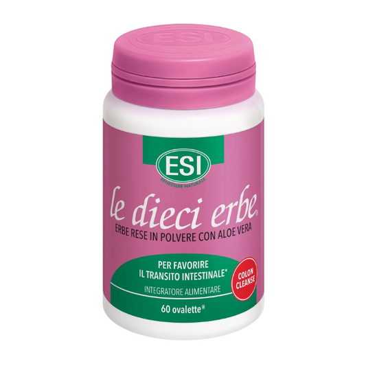 Esi Le Dieci Erbe Colon Cleanse, 60 tablets