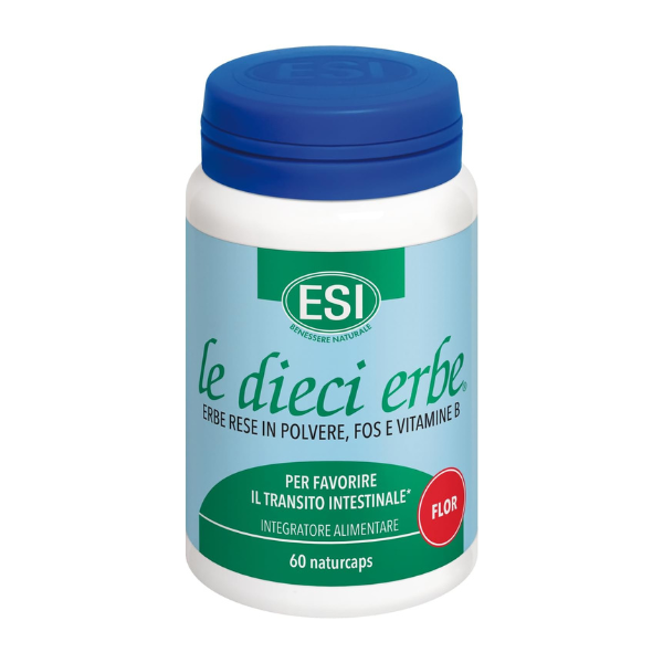 Esi Le Dieci Erbe Flor, 60 Cápsulas Natur