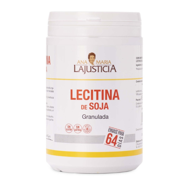 Gránulos de lecitina de soja - 450 gramos para 71 días