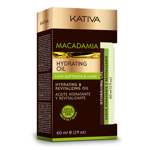 Kativa Macadamia Moisturizing Oil, 60ml