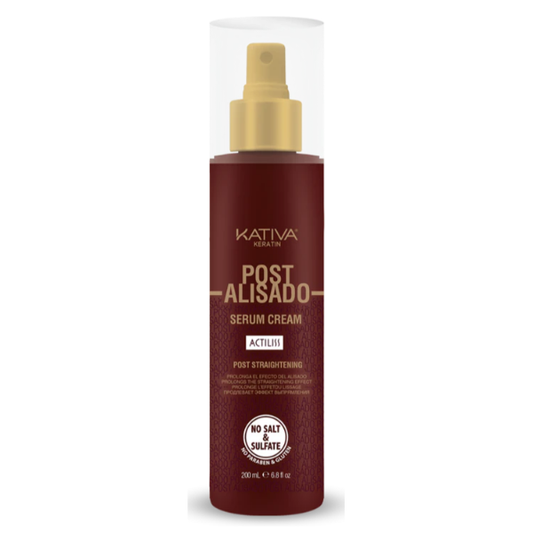 Crema post-alisado Kativa Keratin Actiliss Serum, 200 ml