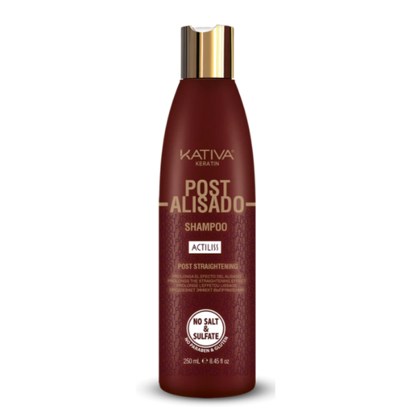 Kativa Keratin Actiliss Post-Straightening Shampoo, 355ml