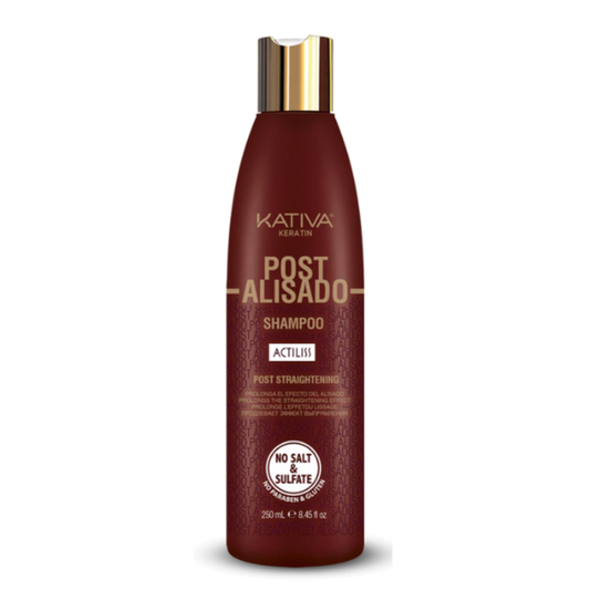 Champú post-alisado Kativa Keratin Actiliss, 355 ml