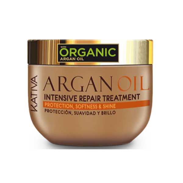 Tratamiento reparador intensivo con aceite de argán de Kativa (35 ml-500 ml) 