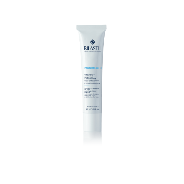 Crema facial antiarrugas rica Rilastil Progression, 40 ml