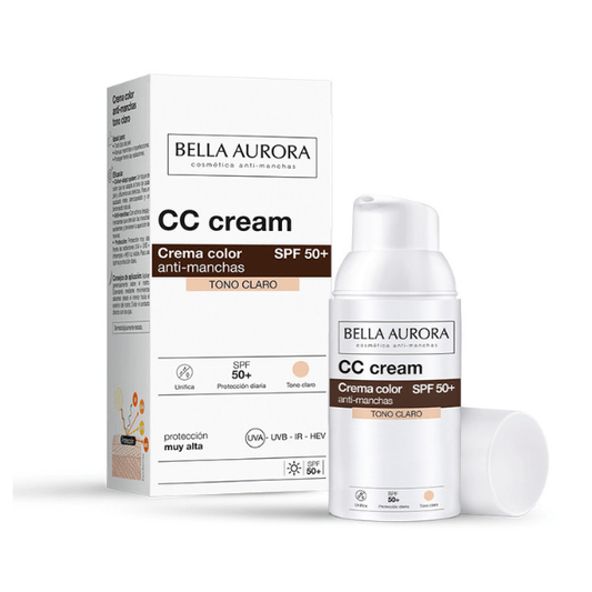 Bella Aurora CC Cream SPF50+ Light Tone, 30ml