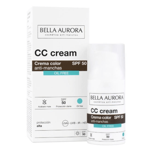 Bella Aurora CC Cream SPF50+ Oil Free, 30ml