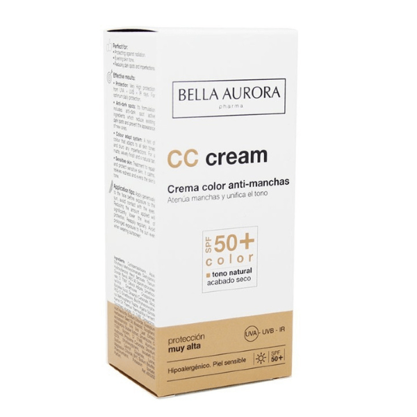 Bella Aurora Sun Color Cream SPF50+, 50ml