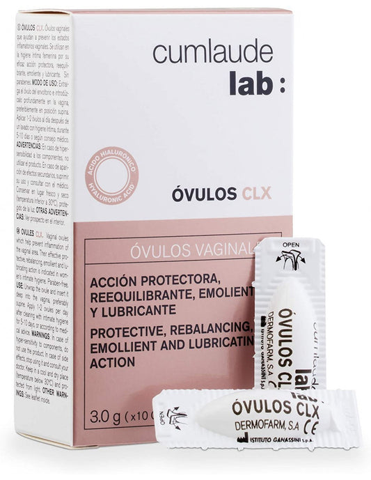 Óvulos vaginales Cumlaude Lab CLX, 10 unidades