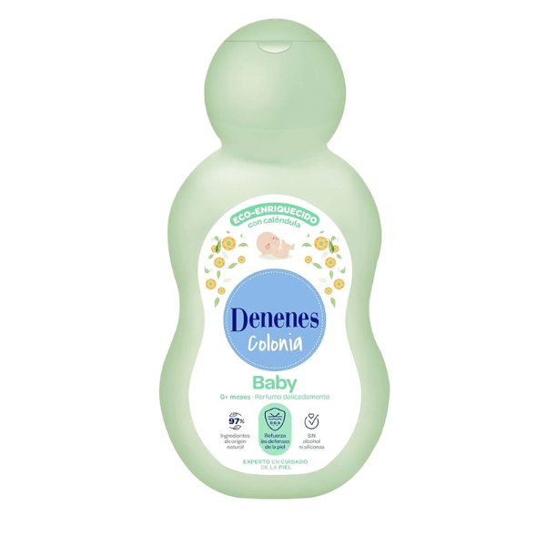 Colonia sin alcohol para bebé Denenes, 500 ml