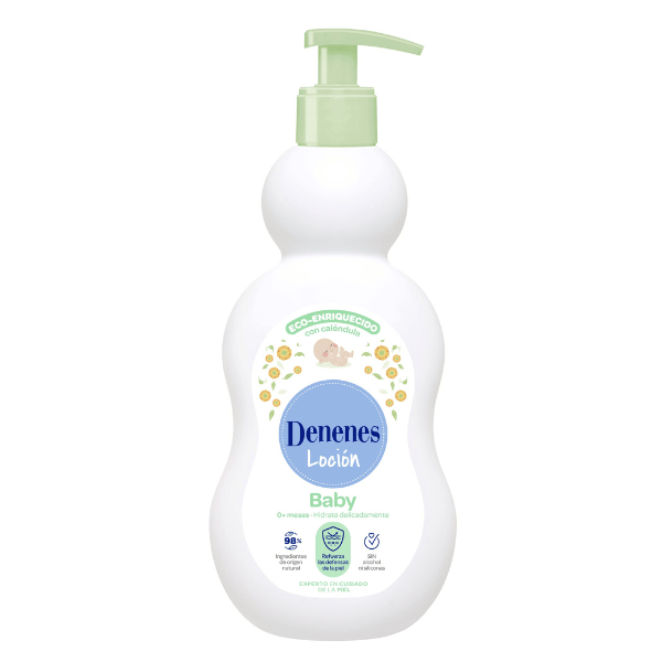 Denenes Loción Hidratante Bebé, 400ml