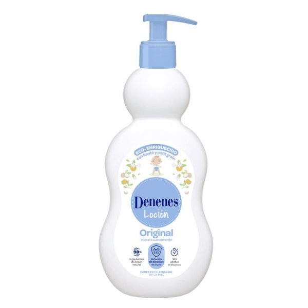 Leche corporal hidratante original Denenes, 400 ml