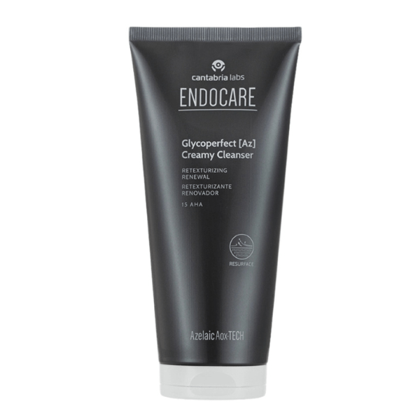 Limpiador cremoso Endocare GlycoPerfect AZ, 150 ml