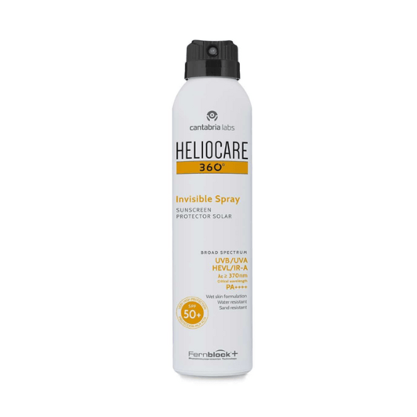 Heliocare 360º Spray Invisible FPS50+, 200 ml