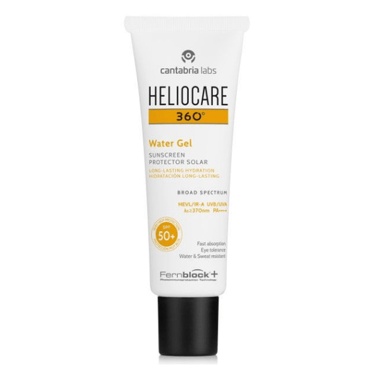 Gel de agua Heliocare 360º FPS 50+, 50 ml